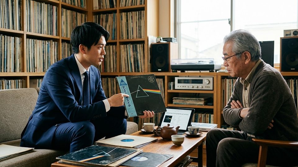 1枚ずつ査定するイメージ